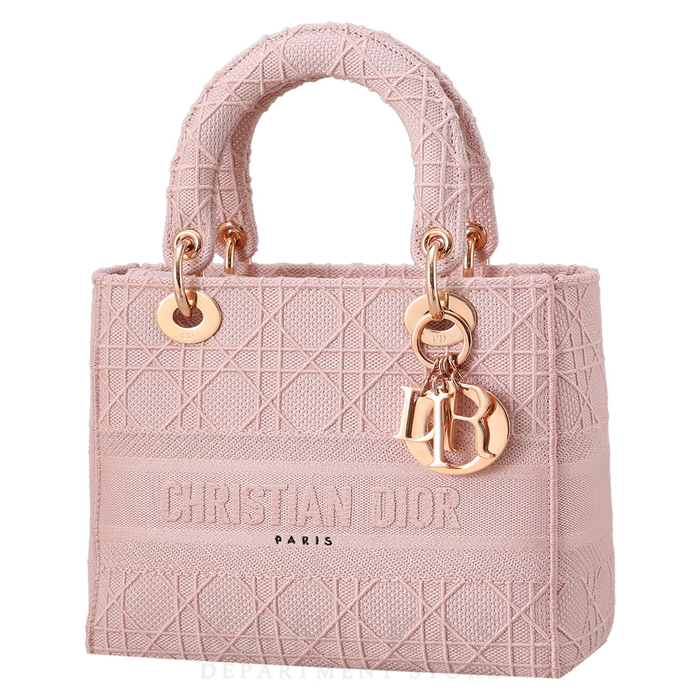 CHRISTIAN DIOR(USED)크리스찬 디올 LADY D-LITE 미디엄 백